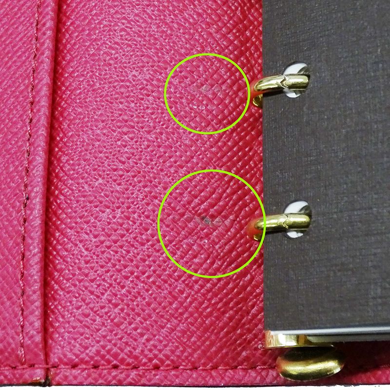 Louis Vuitton Notebook Cabas Women's Brand Monogram Multicolor Agenda PM Noir