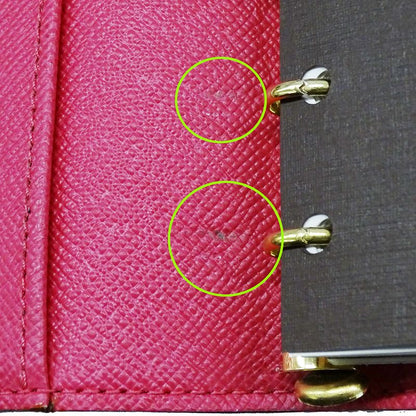 Louis Vuitton Notebook Cabas Women's Brand Monogram Multicolor Agenda PM Noir