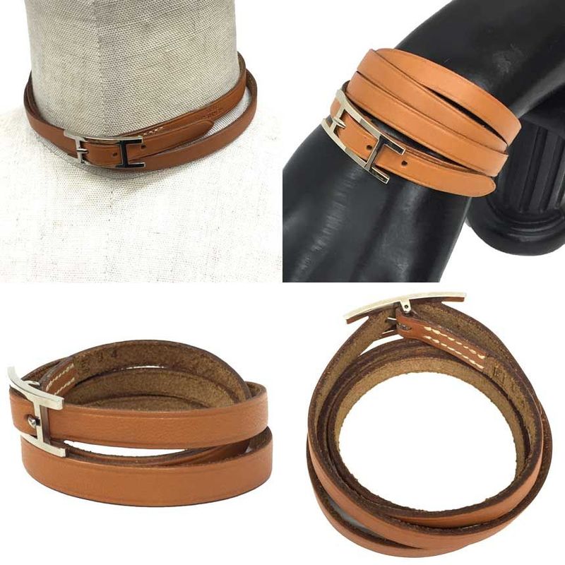 Hermes Api Bracelet Api Bracelet Api Bracelet Triple Choker Accessories Aq11894