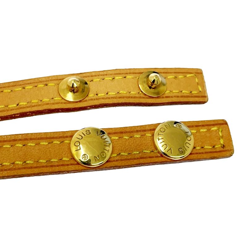 Louis Vuitton Nubuck Leather Shoulder Strap Brown 492078 Shoulder Strap