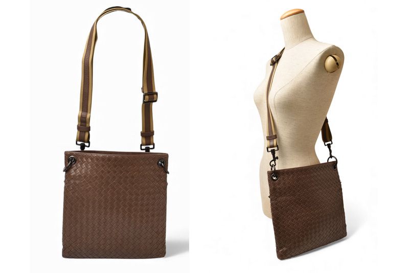 Bottega Veneta Shoulder Bag Messenger Bag Bottega Veneta Crossbody Intrecciato