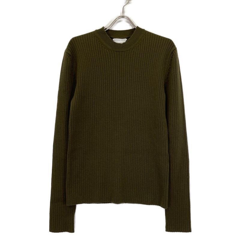Bottega Veneta Khaki Cashmere Knit Long Sleeves XS