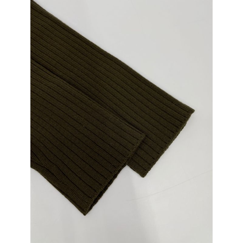 Bottega Veneta Khaki Cashmere Knit Long Sleeves XS