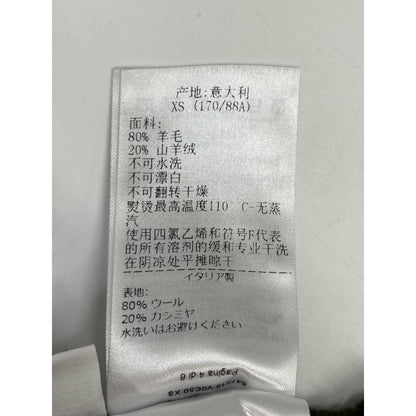 Bottega Veneta Khaki Cashmere Knit Long Sleeves XS