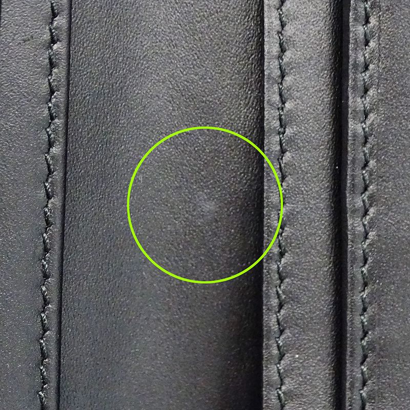 Gucci Wallets Men's Branded Long Wallet Cima Leather Black 779828 Foldable Logo