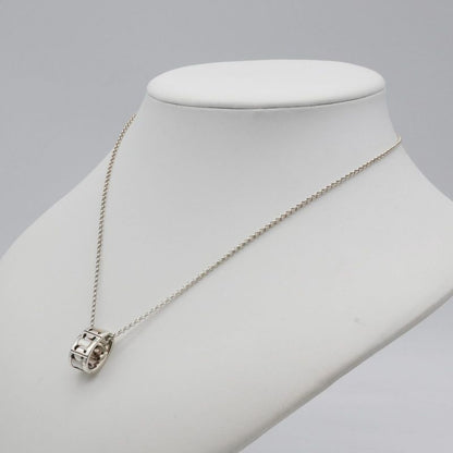 Celine Macadam Shell Necklace Celine Silver 25-1457s