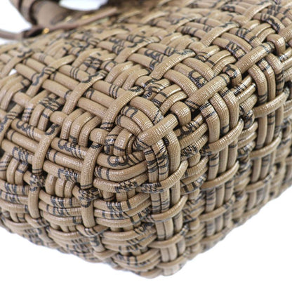 Balenciaga 671342 Bistro Basket XS 2WAY Handbag Shoulder Bag Brown With