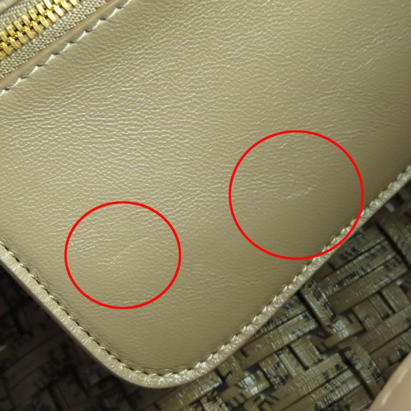 Balenciaga 671342 Bistro Basket XS 2WAY Handbag Shoulder Bag Brown With