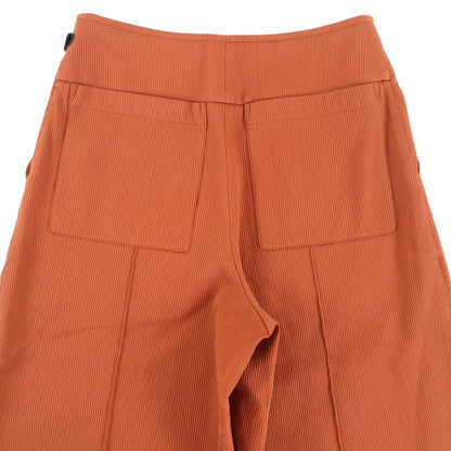 Hermes 22SS 2e0405d6 100% Cotton Centerline Wide Pants With Belt Hardware