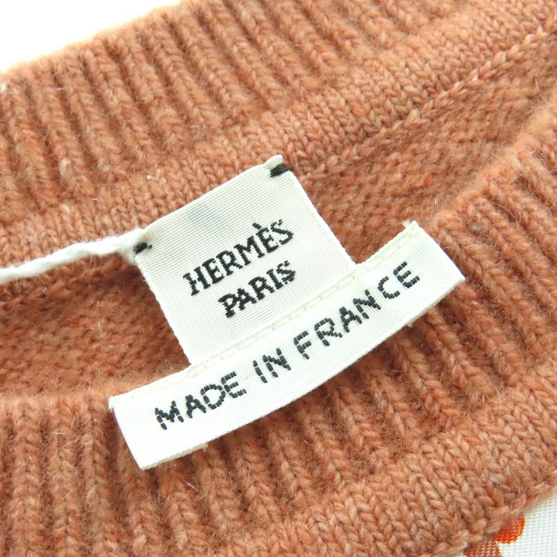 Hermes Brides De Gala Brides De Gala 100% Silk Cashmere Blend ROSE AUBE Twill