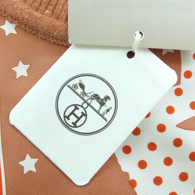 Hermes Brides De Gala Brides De Gala 100% Silk Cashmere Blend ROSE AUBE Twill