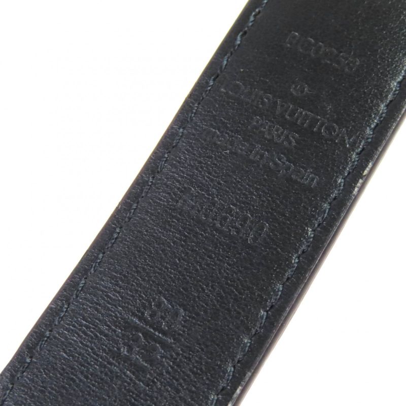 Louis Vuitton M0690 My LV Chain Reversible Monogram Leather Belt Brown/black