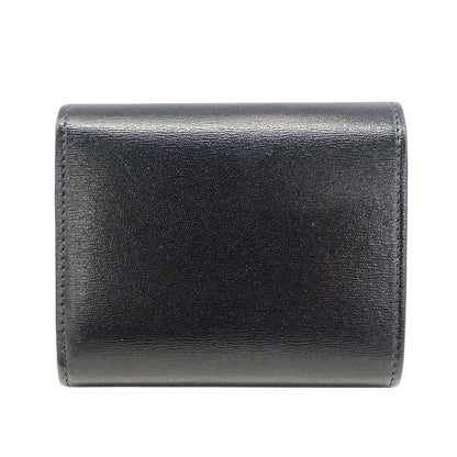 Celine Wallet Women's Branded Trifold Wallet Shiny Calfskin Small Flap Wallet