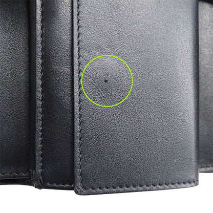 Celine Wallet Women's Branded Trifold Wallet Shiny Calfskin Small Flap Wallet