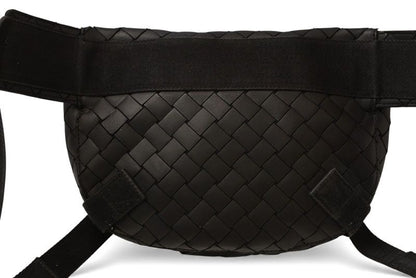Bottega Veneta Bag Body Bag Bottega Veneta Intrecciato 652551 Rubber Black Men's