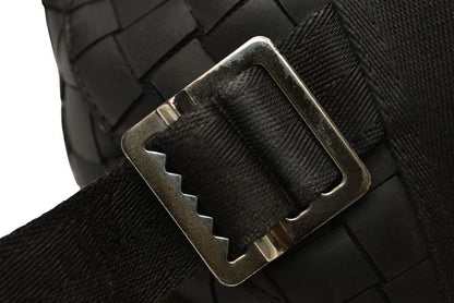 Bottega Veneta Bag Body Bag Bottega Veneta Intrecciato 652551 Rubber Black Men's