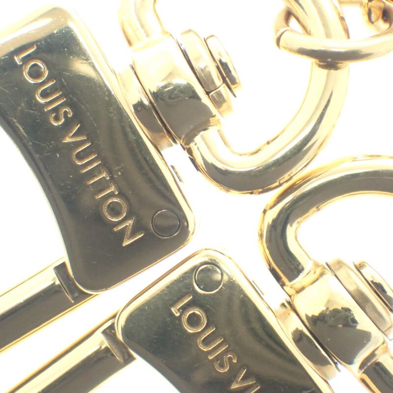 Louis Vuitton Chain Spring Street M01188 Bag Charm Metal Gold Women's Monogram