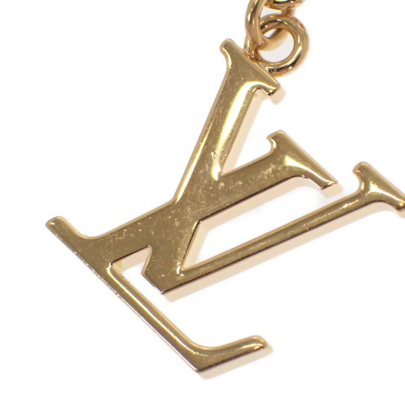 Louis Vuitton Chain Spring Street M01188 Bag Charm Metal Gold Women's Monogram