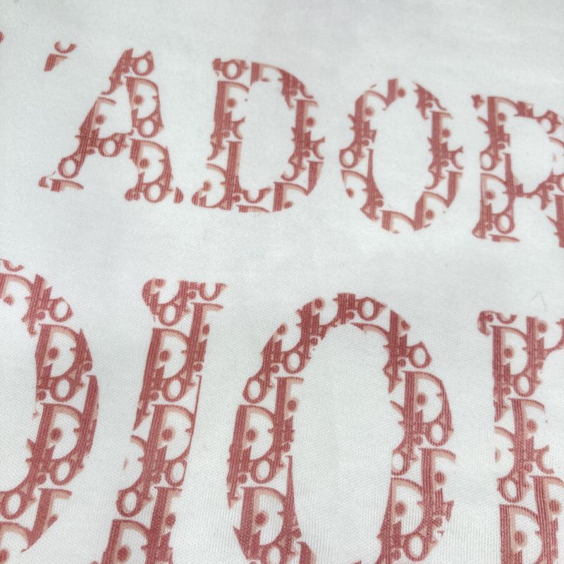 Christian DIOR 4p16155207 White J'adore DIOR Short Sleeve T-shirt 38