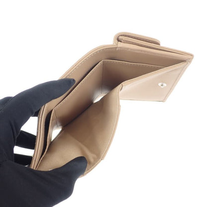 Chanel Small Flap Wallet Ap3882_b16247_nw781 Trifold Wallet Calf Beige Ladies