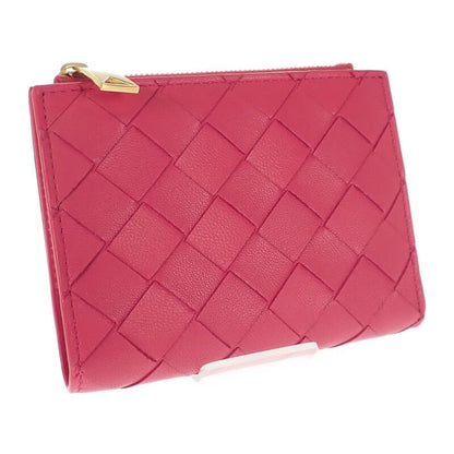 Bottega Veneta Small Wallet 742330 Bifold Wallet Intrecciato Pink Ladies Gift
