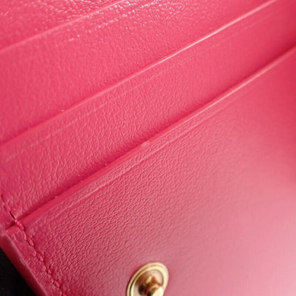 Bottega Veneta Small Wallet 742330 Bifold Wallet Intrecciato Pink Ladies Gift