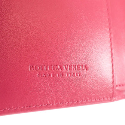 Bottega Veneta Small Wallet 742330 Bifold Wallet Intrecciato Pink Ladies Gift