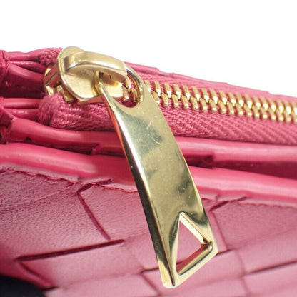 Bottega Veneta Small Wallet 742330 Bifold Wallet Intrecciato Pink Ladies Gift