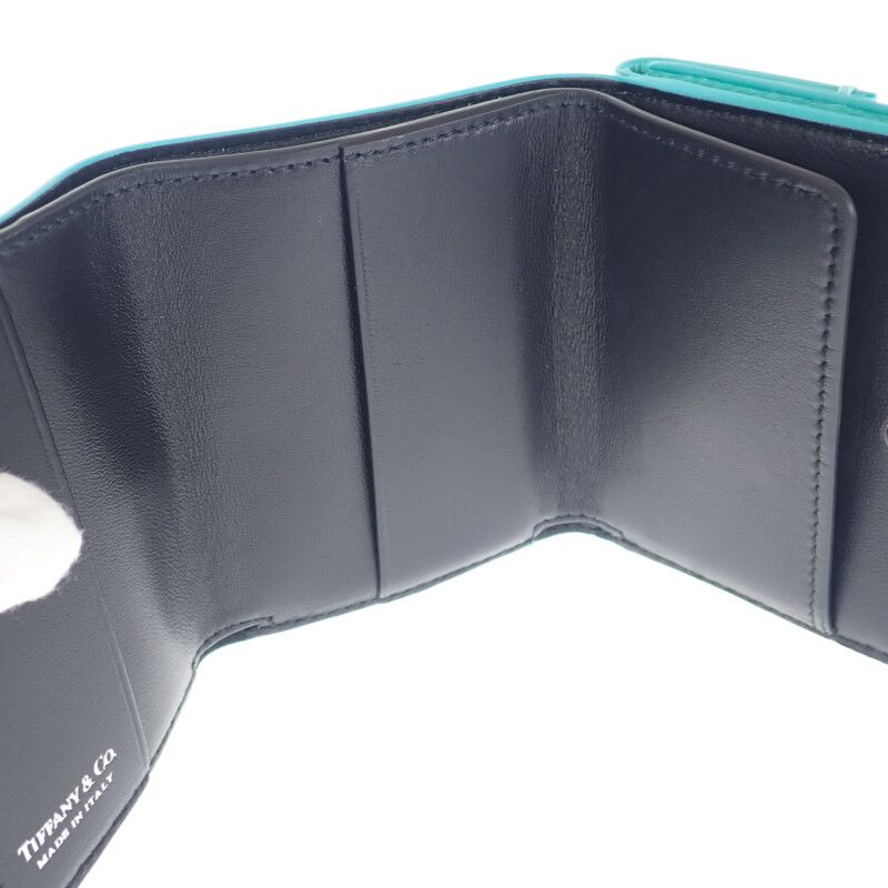 Tiffany & Co Tiffany & Co Compact Wallet Trifold Wallet Leather Tiffany & Co