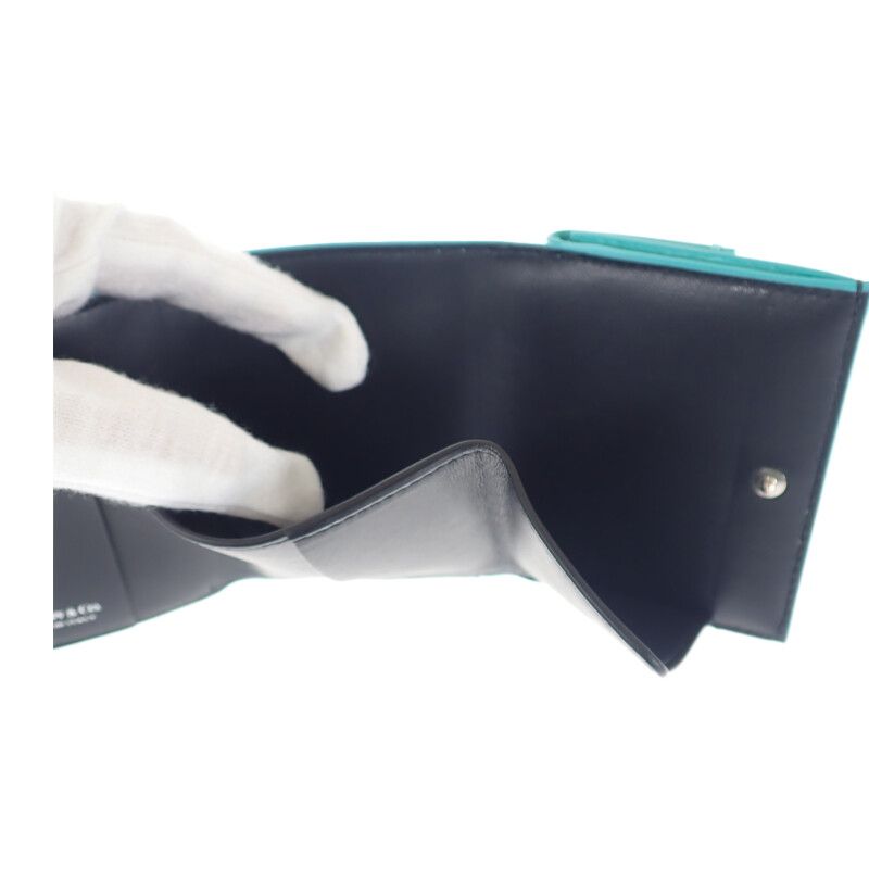 Tiffany & Co Tiffany & Co Compact Wallet Trifold Wallet Leather Tiffany & Co