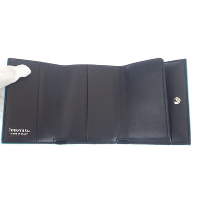 Tiffany & Co Tiffany & Co Compact Wallet Trifold Wallet Leather Tiffany & Co