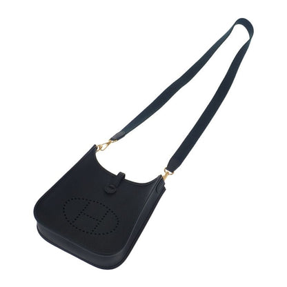 Hermes Evelyn TPM Shoulder Bag Taurillon Clemence Vert Chypre Gold Hardware