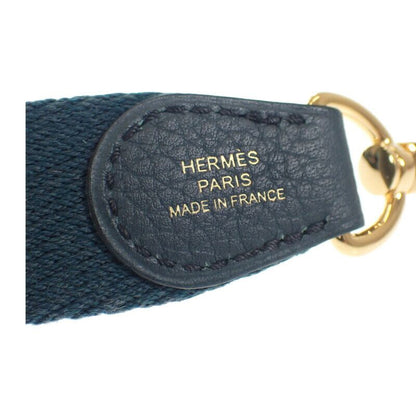 Hermes Evelyn TPM Shoulder Bag Taurillon Clemence Vert Chypre Gold Hardware
