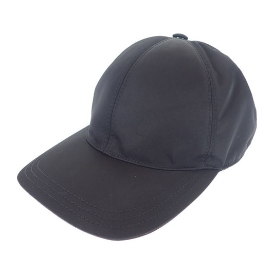 Prada Re-nylon Baseball Size S 2hc274 Cap Nylon Black Ladies Casual Fashionable