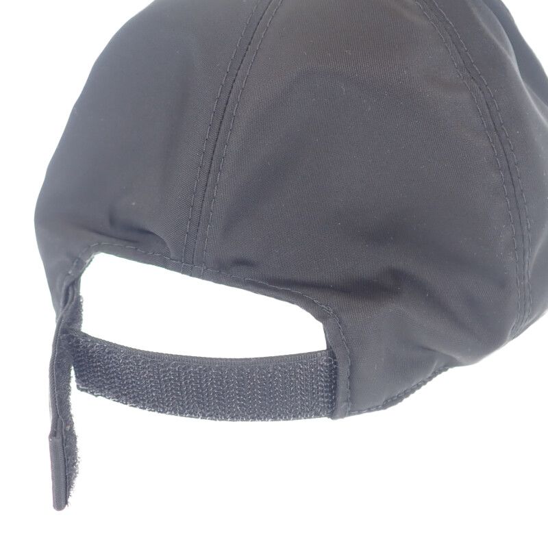 Prada Re-nylon Baseball Size S 2hc274 Cap Nylon Black Ladies Casual Fashionable
