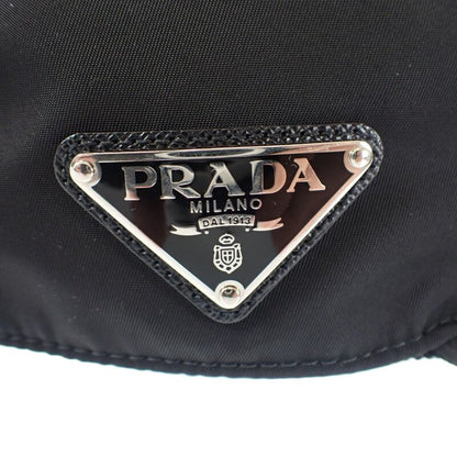 Prada Re-nylon Baseball Size S 2hc274 Cap Nylon Black Ladies Casual Fashionable