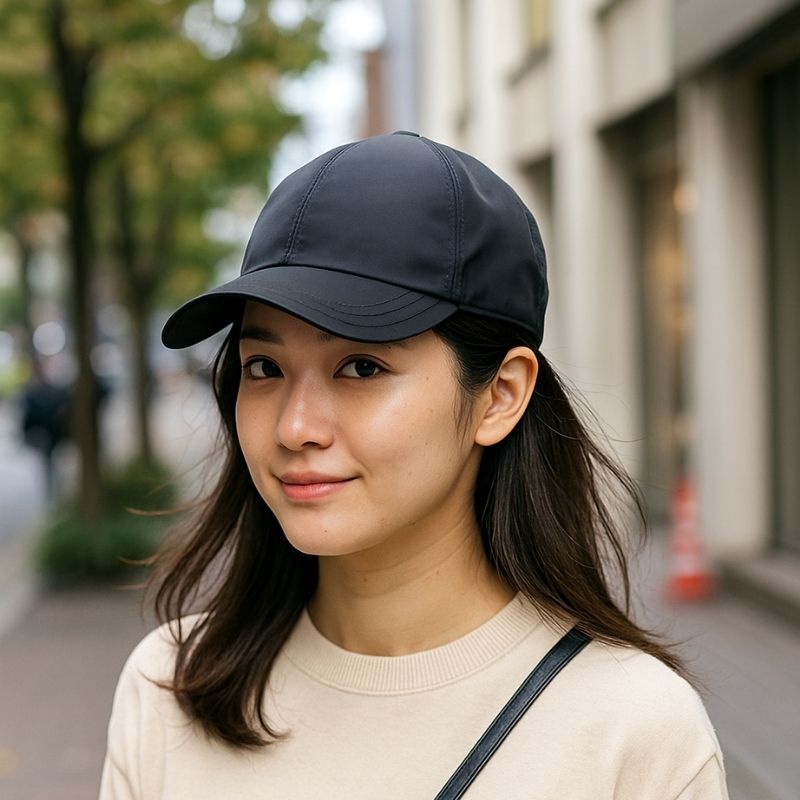 Prada Re-nylon Baseball Size S 2hc274 Cap Nylon Black Ladies Casual Fashionable