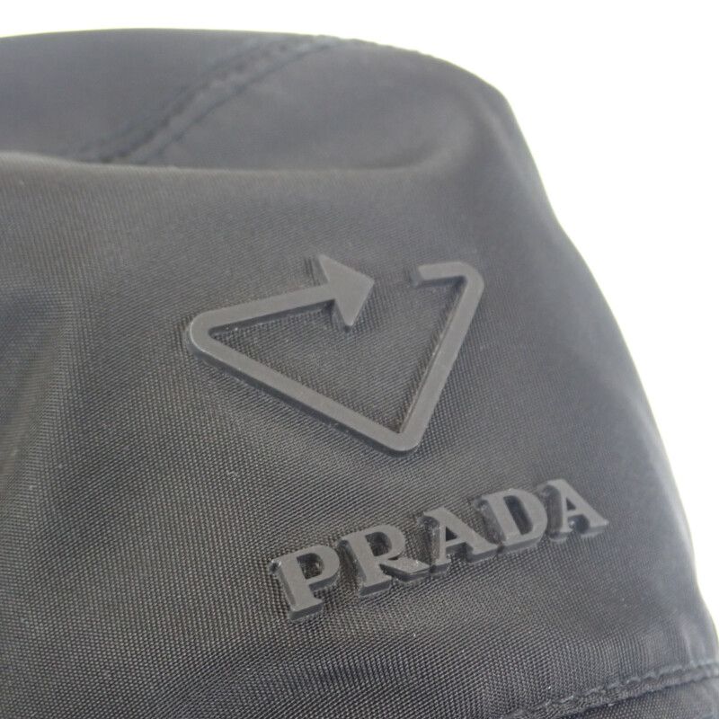 Prada Re-nylon Bucket L 2hc137_2drt_f0002 Hat Nylon Black Men's Women's [grade A