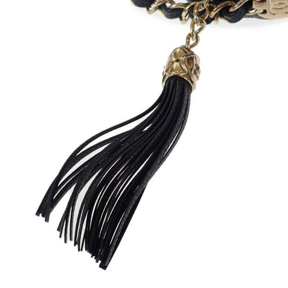 Chanel Matelasse Camera Bag Chain A57719 Shoulder Bag Caviar Skin Black Gold