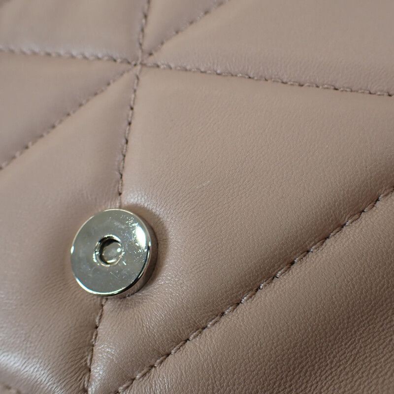 Prada Spectrum Small 1bd233 Shoulder Bag Nappa Leather Pink Beige Ladies [AB