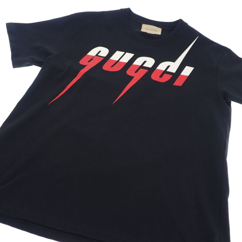 Gucci Blade Print Size S 565806_xjazy_1141 Short Sleeve T-shirt Cotton Black