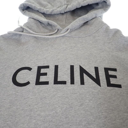 Celine Loose Hoodie Size S 2y321670q.09gb Hoodie Cotton Gray Mens [AB Rank