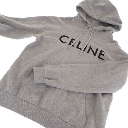 Celine Loose Hoodie Size S 2y321670q.09gb Hoodie Cotton Gray Mens [AB Rank