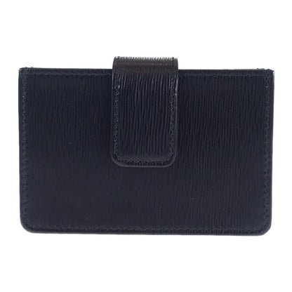 Prada Accordion Bicolor 1mc211 Card Case Vitero Move Leather Black Red Ladies