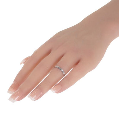 Chanel Matelasse Marriage Ring J2820 Pt950 Platinum Rings Ladies Size 7 47