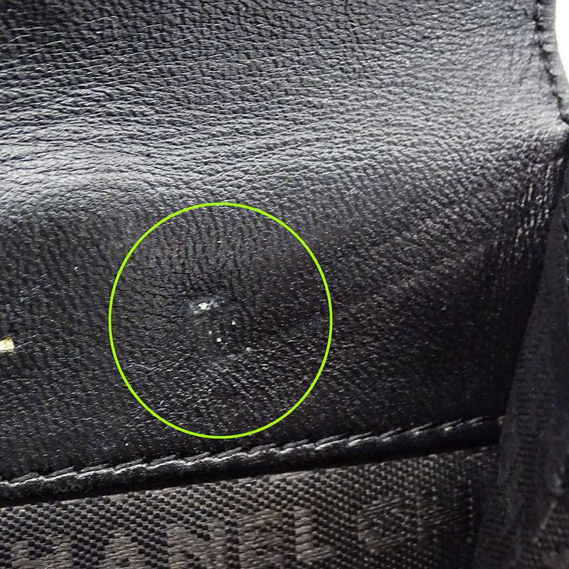 Chanel Wallet Women's Brand Bifold Wallet Icon Lambskin Black Gold Hardware