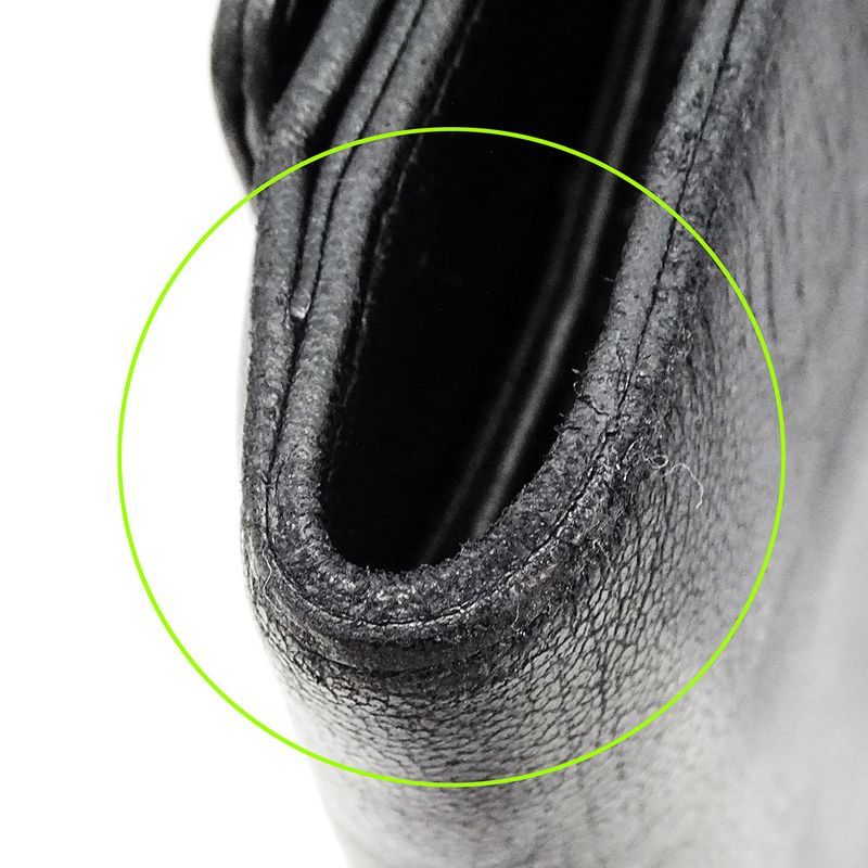 Chanel Wallet Women's Brand Bifold Wallet Icon Lambskin Black Gold Hardware