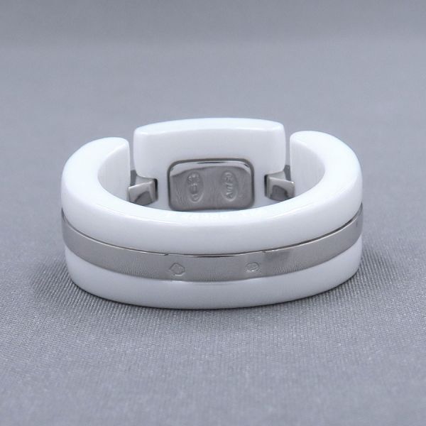 Chanel Ultra Diamond Ring /large Model #55 (size Near 14) [none Fee Gift