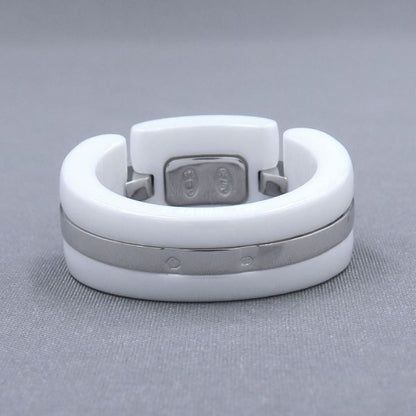 Chanel Ultra Diamond Ring /large Model #55 (size Near 14) [none Fee Gift