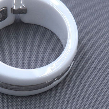 Chanel Ultra Diamond Ring /large Model #55 (size Near 14) [none Fee Gift